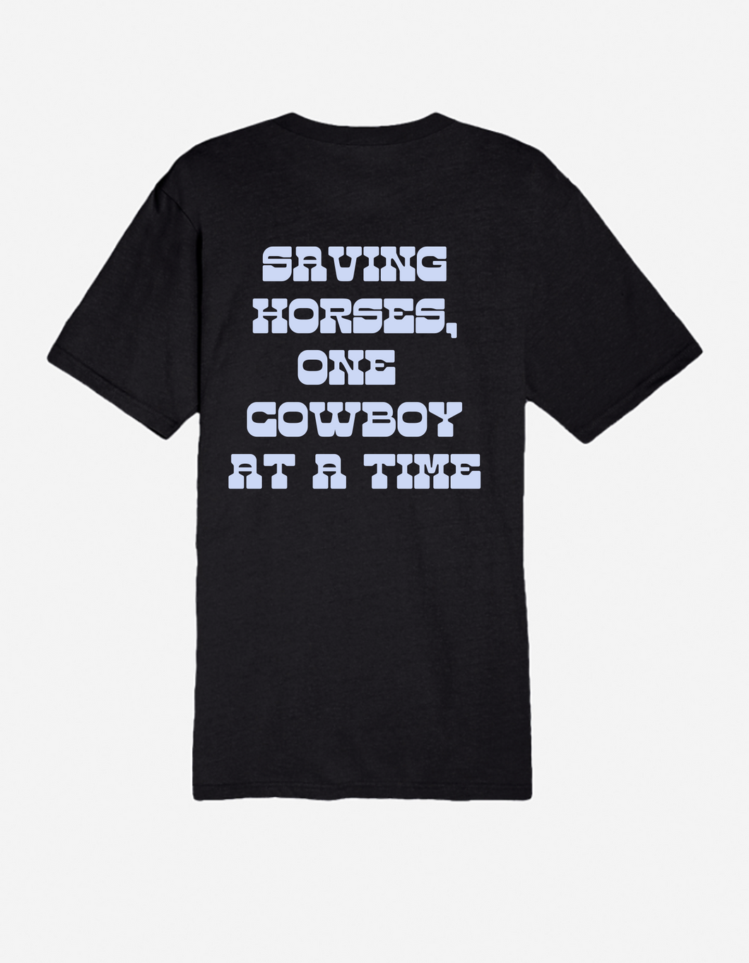 Saving Horses (Black) - Graphic Tee