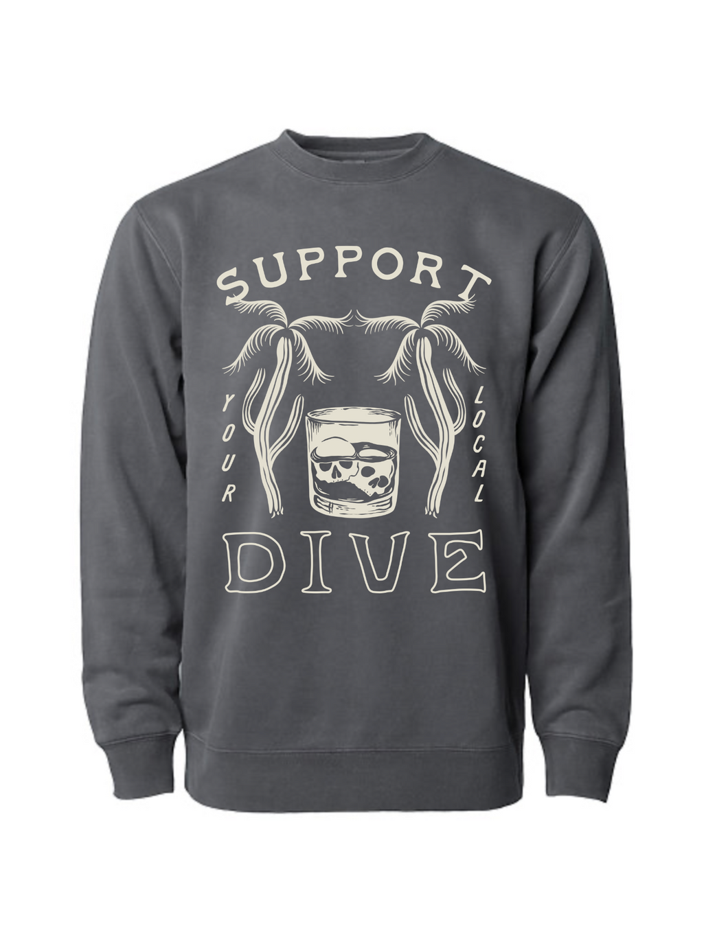 Support Your Local Dive - Crewneck