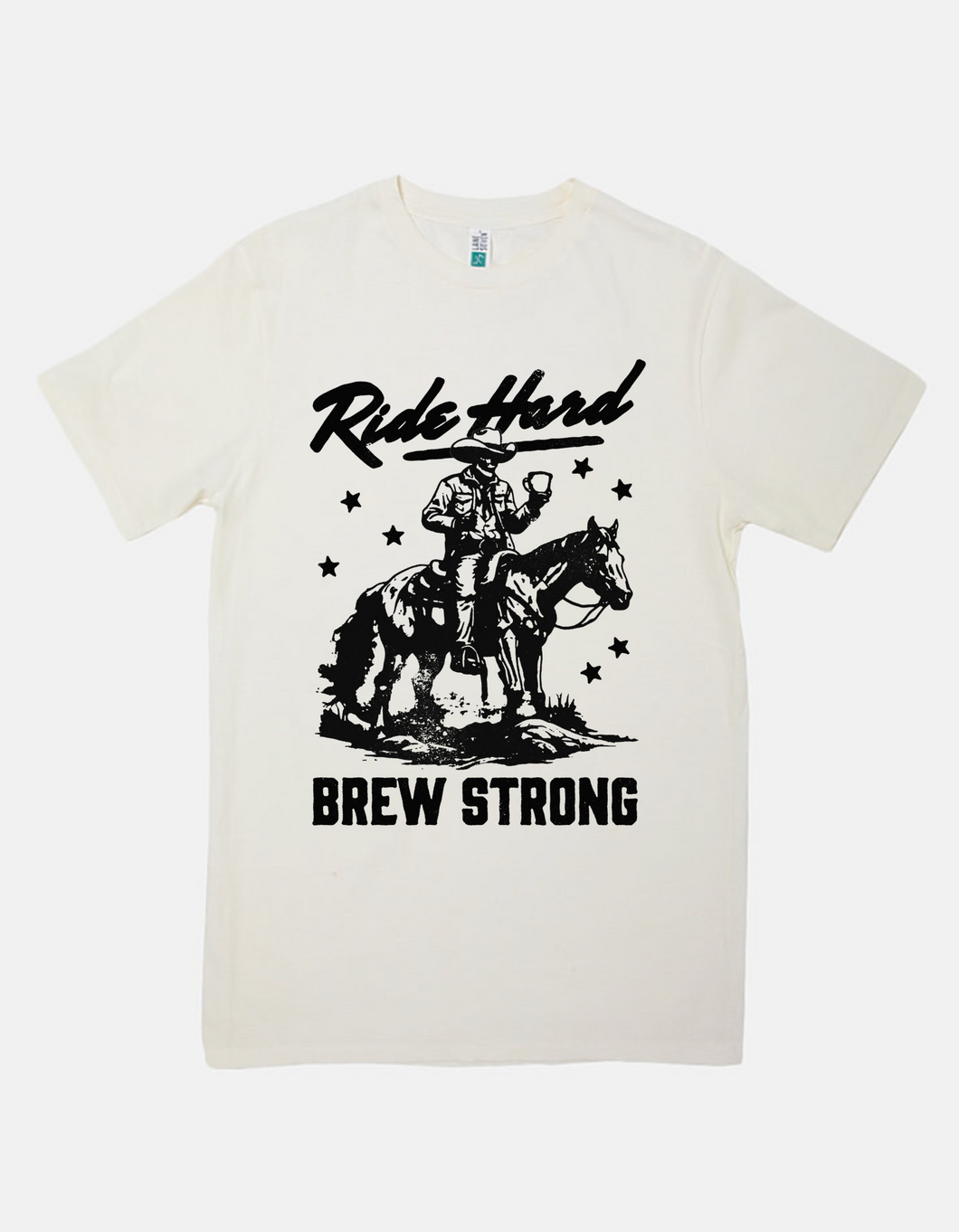 Ride Hard, Brew Strong - Graphic Tee