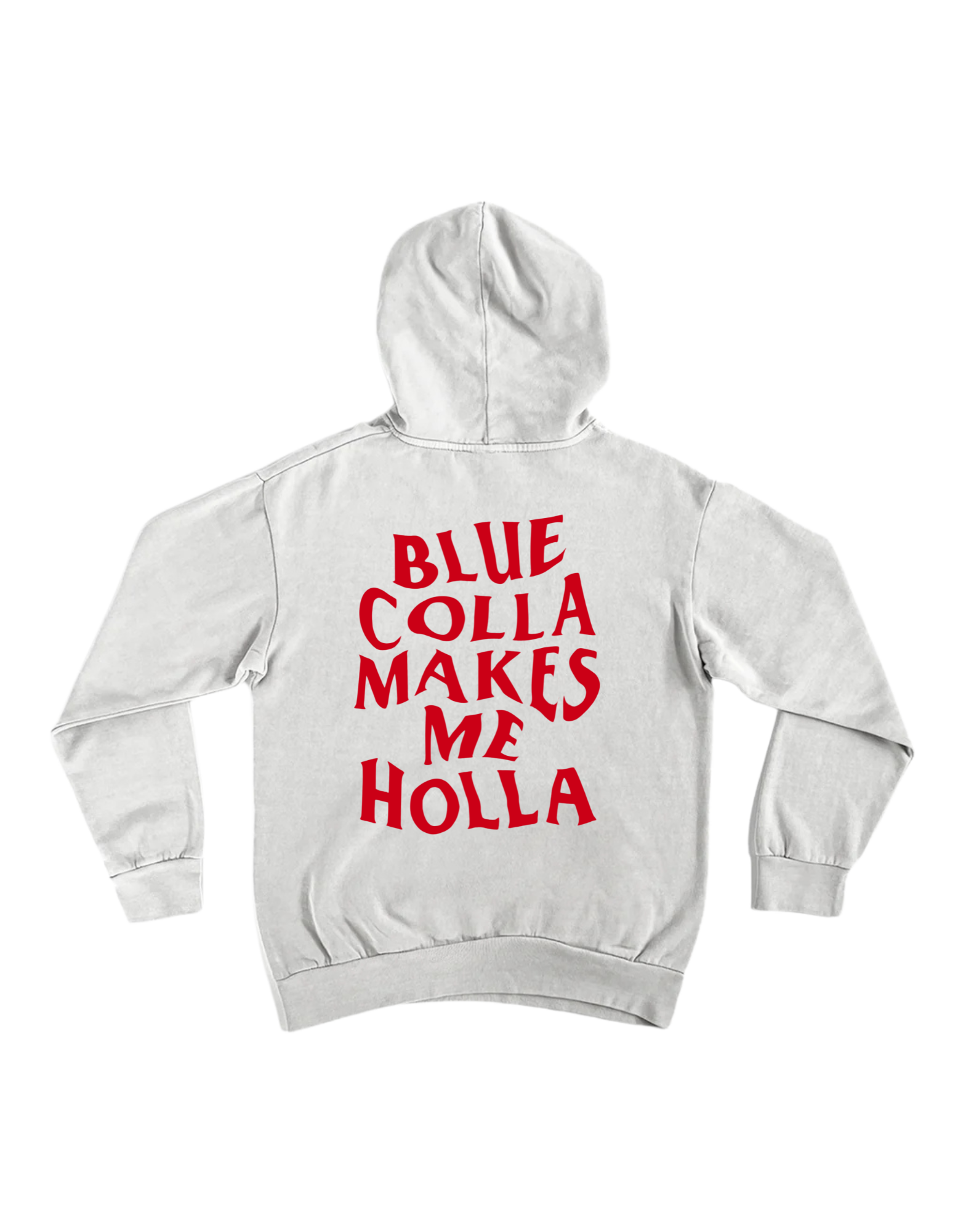 Blue Colla (Red Font) - Hoodie