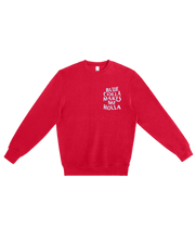 Load image into Gallery viewer, Blue Colla - Crewneck (Red)
