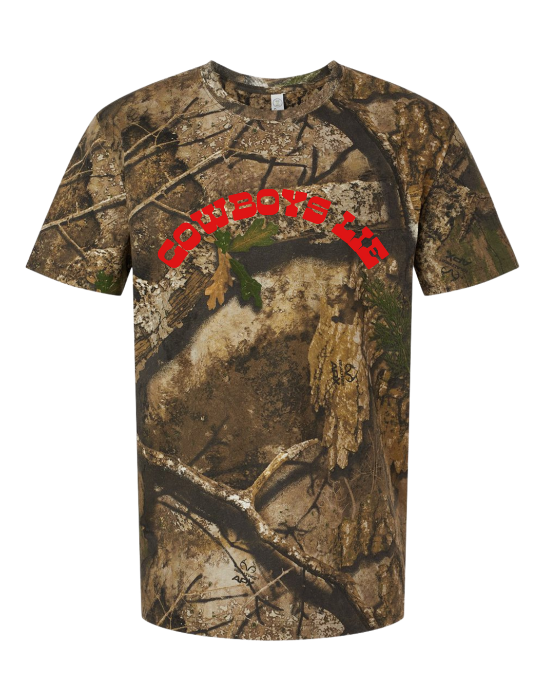 1-800-Cowboys Lie - Graphic Tee (Camo Edition)
