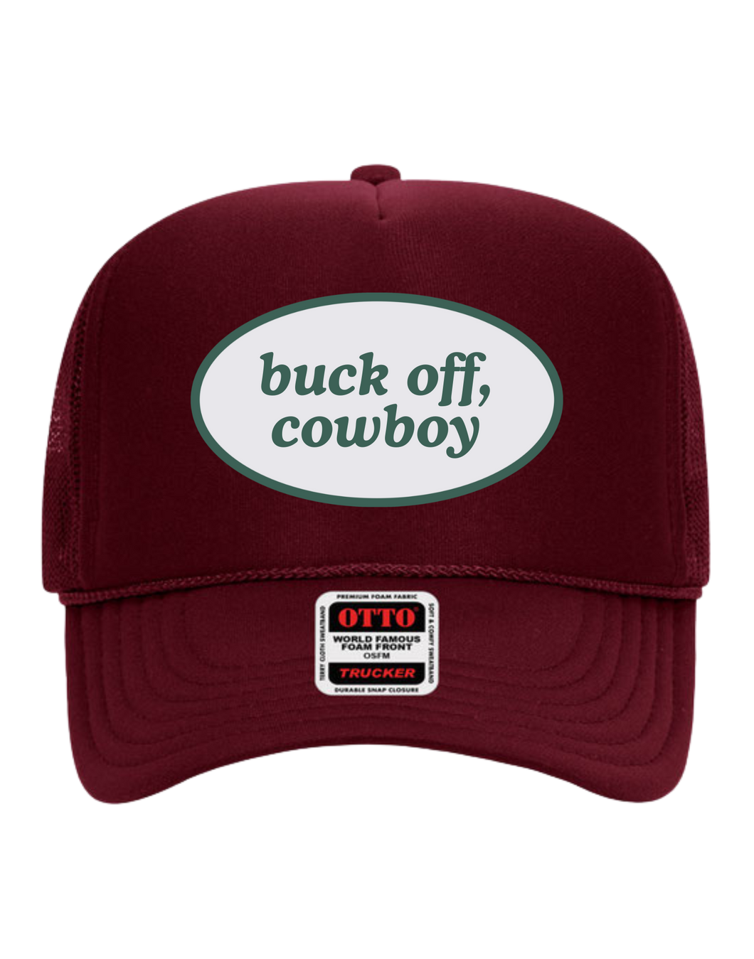 Buck Off, Cowboy - Trucker Hat