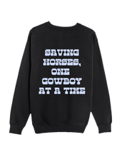 Load image into Gallery viewer, Saving Horses - Crewneck
