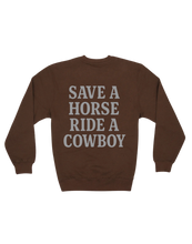 Load image into Gallery viewer, Save a Horse - Crew
