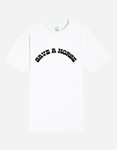 Load image into Gallery viewer, Saving Horses (White) - Graphic Tee
