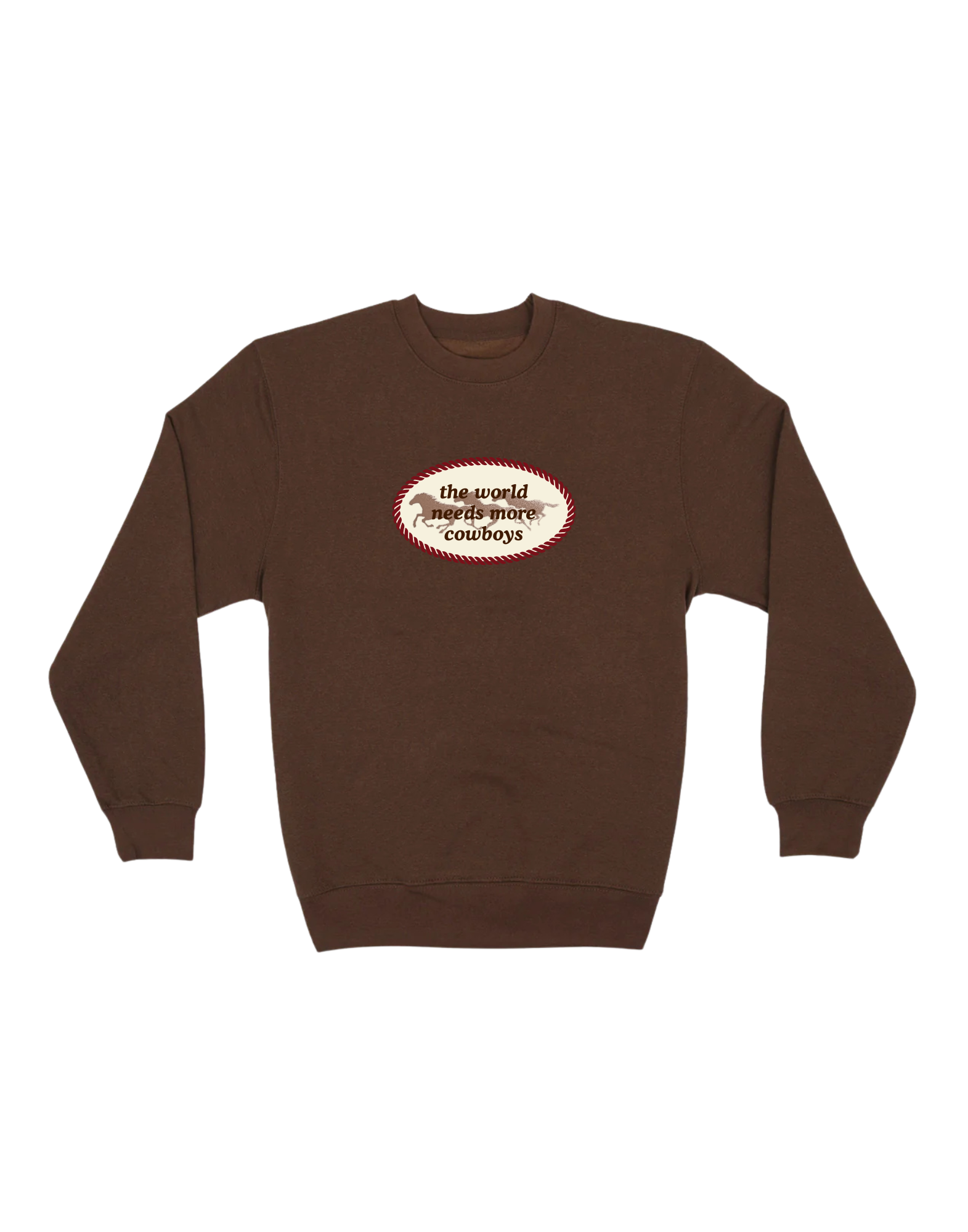 More Cowboys (Oval) - Crew