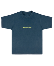 Load image into Gallery viewer, Kiss my Bass - Boxy (Navy)
