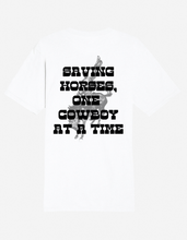 Load image into Gallery viewer, Saving Horses (White) - Graphic Tee
