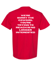 Load image into Gallery viewer, Ghosting Cowboys - Graphic Tee (Red)
